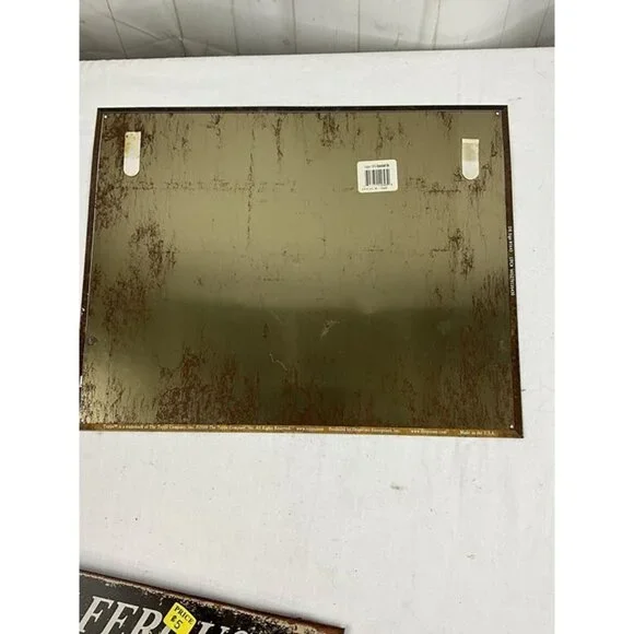 Vintage Metal Art “Topps 1955 Baseball Box” Decorative Tin Sign - Picture 2 of 2